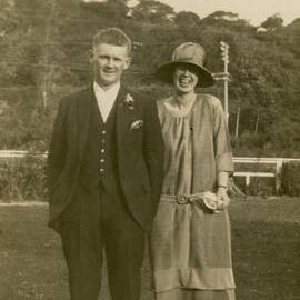 Len and Myrtle Benge (nee Hazelwood); ca. 1920s