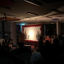 Upper Hutt Libraries; Wayang Kulit Performance of Ciptoning; November 2023