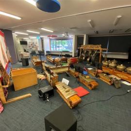 Upper Hutt Libraries; Wayang Kulit Performance of Ciptoning; November 2023