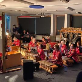 Upper Hutt Libraries; Wayang Kulit Performance of Ciptoning; November 2023