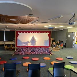 Upper Hutt Libraries; Wayang Kulit Performance of Ciptoning; November 2023