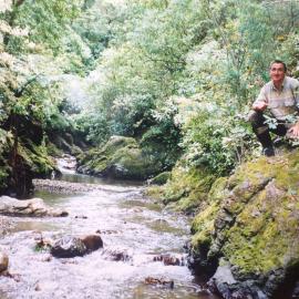 Remnants of Dam from David Benge's Mill; ca. 2000s