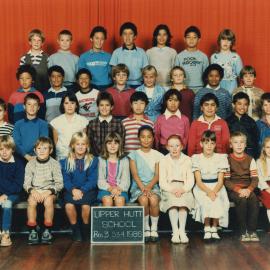 Upper Hutt School; Class photo Rm 3; 1986