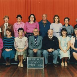 Upper Hutt School; Staff photo; 1986