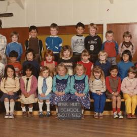 Upper Hutt School; Class photo Rm 9; 1982