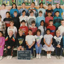 Upper Hutt School; Class photo Rm 1; 1992
