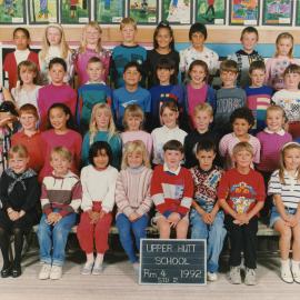 Upper Hutt School; Class photo Rm 4; 1992