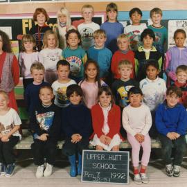Upper Hutt School; Class photo Rm 7; 1992