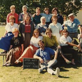 Upper Hutt School; Staff photo; 1990