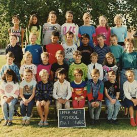 Upper Hutt School; Class photo Rm 1; 1990