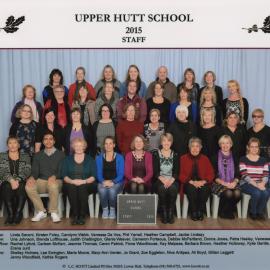 Upper Hutt School; Staff photo; 2015