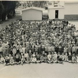 Upper Hutt School; Full school photo; ca. 1969