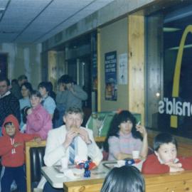 Upper Hutt School; Trip to McDonald's; ca. 1988
