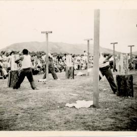 Axemen's Association Scrapbook; Waikanae; 1958 