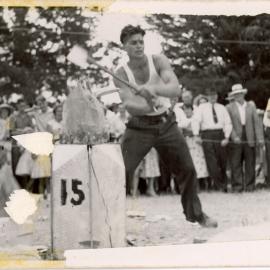 Axemen's Association Scrapbook; Waipukurau; 1958 