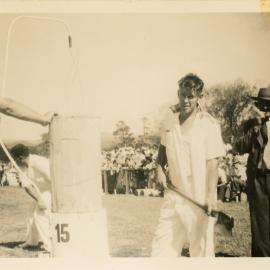 Axemen's Association Scrapbook; Barton's Bush; 1958
