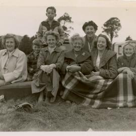 Axemen's Association Scrapbook; Group photo; ca. 1950s