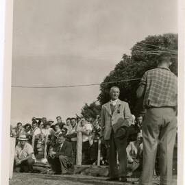 Axemen's Association Scrapbook; Axemen event; ca. 1950s 
