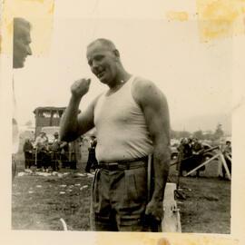 Axemen's Association Scrapbook; E.W. Mitchell; 1955