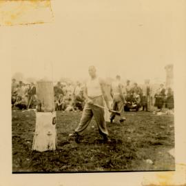 Axemen's Association Scrapbook; E.W. Mitchell; 1955 