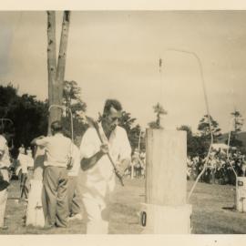 Axemen's Association Scrapbook; Barton's Bush; 1958 