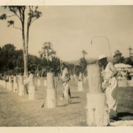 Axemen's Association Scrapbook; Barton's Bush; 1958 