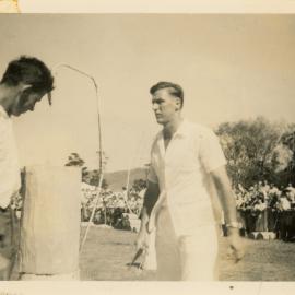 Axemen's Association Scrapbook; Barton's Bush; 1958