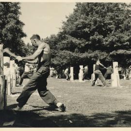 Axemen's Association Scrapbook; 12in Open Chop Event; 1959 