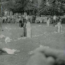 Axemen's Association Scrapbook; Wood-Chopping Event; ca. 1959-60