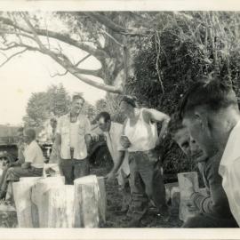 Axemen's Association Scrapbook; Wood-Chopping; ca. 1959-60