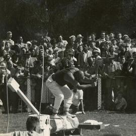Axemen's Association Scrapbook; Wood-Chopping Event; ca. 1959-60