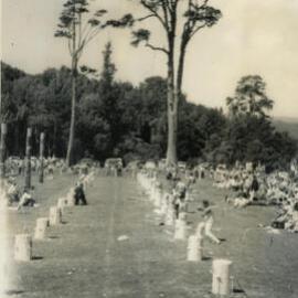 Axemen's Association Scrapbook; Trentham Axemen's Event; ca. 1958