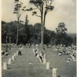 Axemen's Association Scrapbook; Trentham Axemen's Event; ca. 1958
