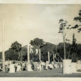 Axemen's Association Scrapbook; Trentham Axemen's Event; ca. 1958