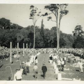 Axemen's Association Scrapbook; Trentham Axemen's Event; ca. 1958
