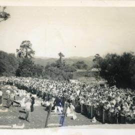 Axemen's Association Scrapbook; Trentham Axemen's Event; ca. 1958
