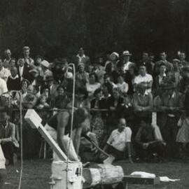 Axemen's Association Scrapbook; Wood-Chopping Event; ca. 1959-60