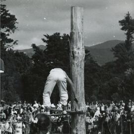 Axemen's Association Scrapbook; Jigger Board Event; ca. 1958 