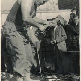 Axemen's Association Scrapbook; Industries Fair Christchurch; 1959