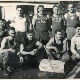 Axemen's Association Scrapbook; Industries Fair Christchurch; 1959