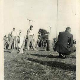 Axemen's Association Scrapbook; Barton's Bush; 1958 