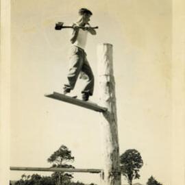 Axemen's Association Scrapbook; Bill Fraser; 1957 