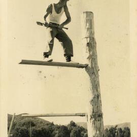 Axemen's Association Scrapbook; Bill Fraser; 1957