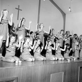 Jaycees World President Visit 1; St John's Hall; Maori performers 