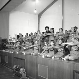 Jaycees World President Visit 1; St John's Hall; Maori performers