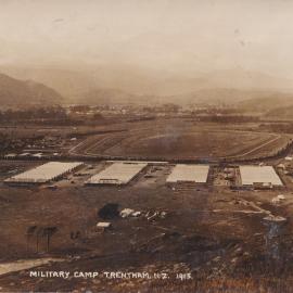 Postcard; Military Camp, Trentham; 1915