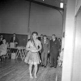 Jaycees World President Visit 1; St John's Hall; Maori performer