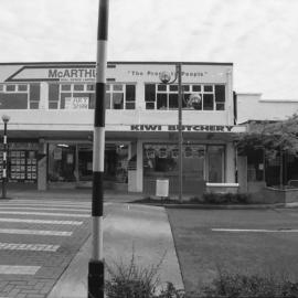 Main Street; McArthur Real Estate, Kiwi Butchery; 1996