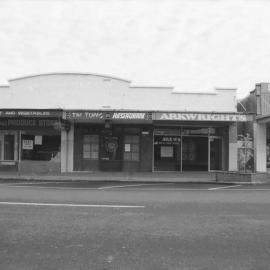 Main Street; Sue's Produce Store; Tai Tung Restaurant; Arkwright's; 1996