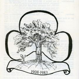 Girl Guides;75th Jubilee Celebration Itinerary; 1983